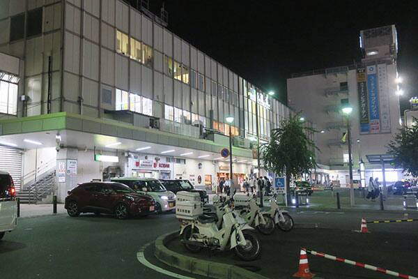 路線集中の多い大宮駅